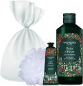 Подаръчен комплект Yves Rocher Winter Berries - Душ гел, крем за ръце и гъба за баня - продукт