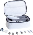 Електрическа пила за маникюр и педикюр Lanaform - Комплект с приставки в несесер - пила