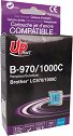 Касета с мастило за принтер UPrint LC1000 Cyan - 350 страници -