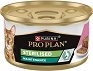 Пастет за кастрирани котки Purina Pro Plan Sterilized Maintenance - 85 и 24 x 85 g, с риба тон и сьомга, в зряла възраст - храна