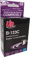 Касета с мастило за принтер UPrint B-123C Cyan - 600 страници -