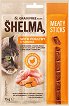 Лакомства за котки SHELMA Meaty Sticks - 15 g, с пилешко и куркума - храна