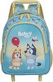 Раница за детска градина на колелца Fun together - На тема Bluey - раница
