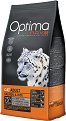 Суха храна за котки Optima Nova Adult - 2 и 8 kg, със сьомга и ориз, над 12 месеца - храна