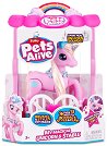 Интерактивен еднорог с конюшня My Magical - Zuru - С аксесоари от серията Pets Alive - играчка