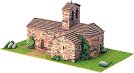 Църква St. Pere d'Auira - Сглобяем модел от истински тухлички - макет