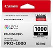 Касета с мастило за принтер Canon PFI-1000 Photo Black - 80 ml -