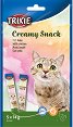 Кремообразни лакомства за котки Trixie Creamy Snack - 5 x 14 g, с пилешко - храна