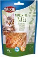 Лакомства за котки Trixie Chicken Filet Bites - 50 g, с пилешко, от серията Premio - храна