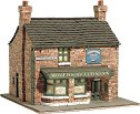 Английски бар Rovers Return Inn - Сглобяем модел от истински тухлички - макет