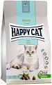 Суха храна за котки с наднормено тегло Happy Cat Adult Light - 0.3 ÷ 10 kg, с пилешко и билки, от серията Sensitive, в зряла възраст - храна