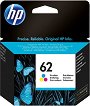 Касета с мастило за принтер HP 62 Color - 165 страници -
