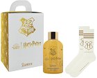 Подаръчен комплект Harry Potter Lumos - Парфюмен душ гел с блестящи частици и чорапи - продукт