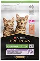 Суха храна за кастрирани котки Purina Pro Plan Sterilised Kitten - 1.5 kg, със сьомга, до 12 месеца - храна