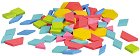 Дървен конструктор Lelin Toys - Комплект от 250 части - играчка