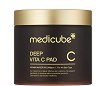 MediCube Deep Vita C Pad - 70 броя тампони за почистване на лице с витамин C и изсветляващ ефект - продукт