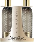 Подаръчен комплект Vivian Gray Ylang & Vanilla - Душ гел и лосион за тяло от серията Gemstone - продукт