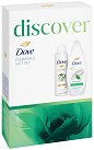 Подаръчен комплект Dove Discover Fresh - Освежаващ душ гел и дезодорант - продукт