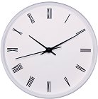 Стенен часовник Splendid Easy White -