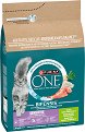 Суха храна за котки с чувствително храносмилане Purina ONE Bifensis Sensitive - 2.8 kg, с пуешко и ориз, за над 1 година - храна