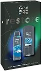 Подаръчен комплект за мъже Dove Men+Care Restore - Душ гел и дезодорант от серията Clean Comfort - продукт