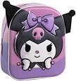 Раница за детска градина Kuromi Cerda - С 3D панел на тема Hello Kitty - раница