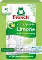 Таблетки за съдомиялна Frosch Classic - 70 броя, с аромат на зелен лимон - продукт