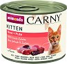 Консерва за котки Carny Kitten - 200 ÷ 12 х 400 g, с говеждо и пуешко, от 3 месеца до 1 година - храна