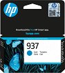 Касета с мастило за принтер HP 937 Cyan - 800 страници -