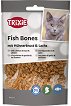 Лакомства за котки Trixie Bones - 50 g, с пилешки гърди и сьомга - храна