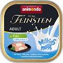 Пастет за котки Animonda Vom Feinsten Adult - 100 g, с пуешко и млечен център, от 1 до 6 години - храна
