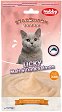 Кремообразно лакомства за котки Nobby Licky Cat Malt & Tuna/Salmon - Опаковка от 5 броя x 15 g, с малц, риба тон и сьомга, от серията StarSnack - храна