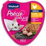 Хапки в сос за котки Vitakraft Delice Plus - 85 g, с пилешко и масло от сьомга, от серията Poesie - храна