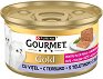 Пастет за котки Gourmet - 85 g, с телешко, от серията Gold, от 6 седмици до 1 година - храна