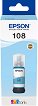    Epson 108 EcoTank Light Cyan - 7200  - 