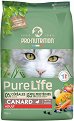 Суха храна за котки Pro-Nutrition Adult - 2 и 8 kg, с патешко, от серията Pure Life Cat, над 1 година - храна