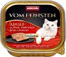 Пастет за котки 2 в 1 Animonda Vom Feinsten Adult - 100 g, с говеждо, пилешки гърди и билки, от 1 до 6 години - храна