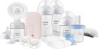 Електрическа помпа за кърма Philips Avent Natural Motion Advanced - С шишета, биберони, подплънки за гърди, контейнери, залъгалки и четка за почистване - продукт