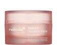MediCube Triple Collagen Cream - Хидратиращ крем за лице с троен колаген, хиалурон, ниацинамид и масло от маслина от серията Glass Glow - крем