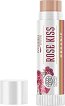 Wooden Spoon Rose Kiss Lip Balm - Био балсам за устни с аромат на роза - балсам