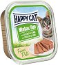 Пастет за котки Happy Cat Duo - 100 g, с птиче месо и агнешко, от серията Minkas, в зряла възраст - храна