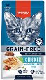 Суха храна за котки Wanpy Grain Free - 1.5 kg, с пилешко, за подрастващи - храна