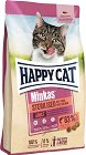 Суха храна за кастрирани котки Happy Cat Sterilised Adult - 10 kg, със сьомга, от серията Minkas, в зряла възраст - храна