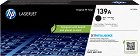 Тонер касета HP 139A Black - 1500 страници -