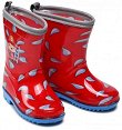 Детски гумени ботуши Пожарникар - Perletti - Със светлоотразителни елементи - продукт
