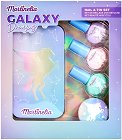 Детски комплект за маникюр Martinelia Galaxy Dreams - Лакове за нокти, пила за нокти и метална кутия - продукт