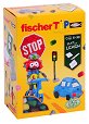 Образователен еко конструктор Fischer Tip Creativ - Пътни знаци - играчка