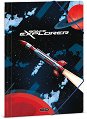 Папка с ластик Ars Una Space explorer - За формат A4 -