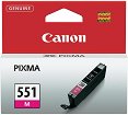 Касета с мастило за принтер Canon CLI-551 Magenta - 300 страници -