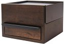 Кутия за бижута и гримове UMBRA Mini Stowit - 15 x 17 x 11 cm, цвят орех - продукт